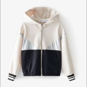 NWT. Zara Kids Deluxe Jogging Jacket. Size 13-14.
